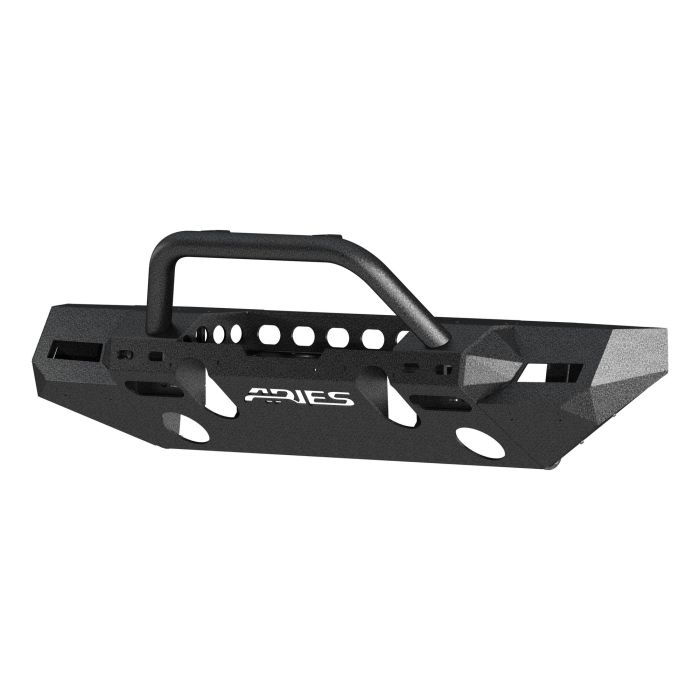 Aries  TrailChaser Front Bumper with Turn Signal Corner End Caps & Brush Guard for 18-19 Jeep Wrangler JL & 2020 Jeep Gladiator JT