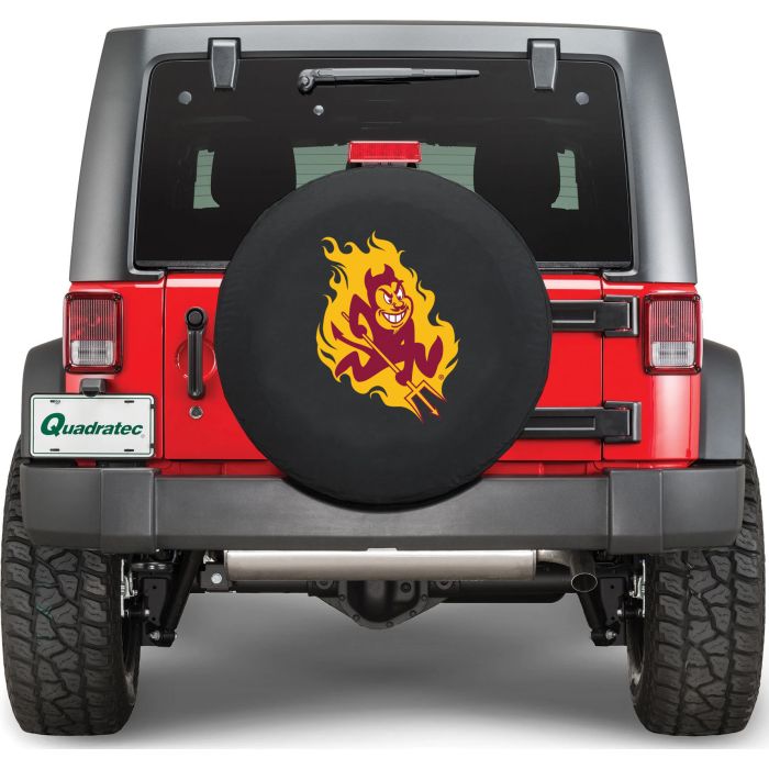 NCAA  Arizona State Tire Cover with Sparky Logo 