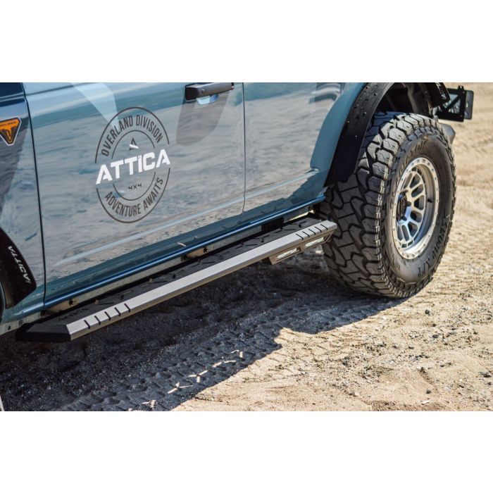 Attica 4x4 ATTFB01C103-BX Frontier Series Side Steps for 21-25 Ford Bronco 4-Door 