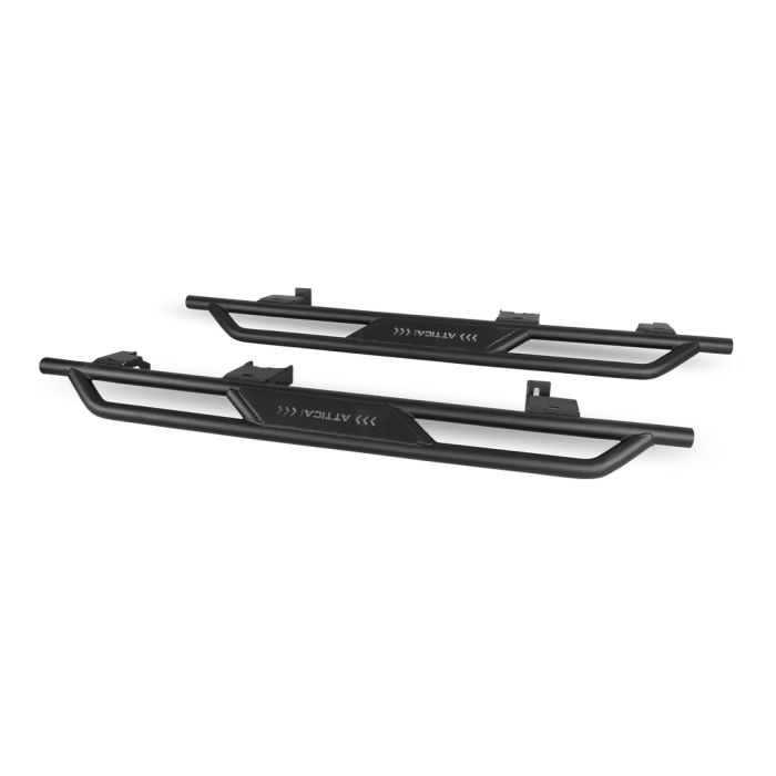 Attica 4x4 ATTJL02C107-BX Apex Series Rock Sliders for 18-24 Jeep Wrangler JL 2-Door