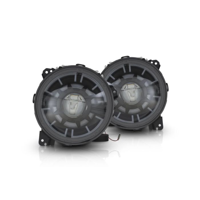 Attica 4x4 CHATT0657-BC Ark Series LED Headlights for 18-24 Jeep Wrangler JL & Gladiator JT