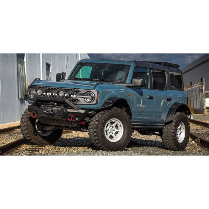 Frontier Series Front & Rear Fender Flares 21-25 Ford Bronco