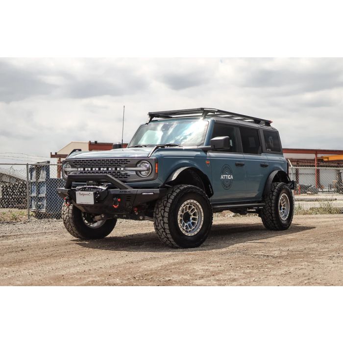 Attica 4x4 ATTFB01F101-BX Frontier Series Roof Rack for 21-25 Ford Bronco