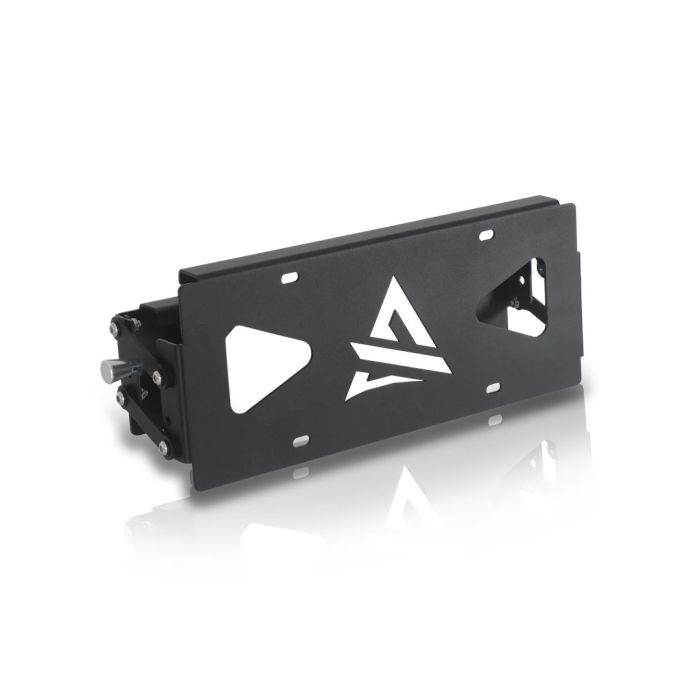 Attica 4x4 ATTK102-BX Terra Series Roller Fairlead License Plate Mount Bracket 