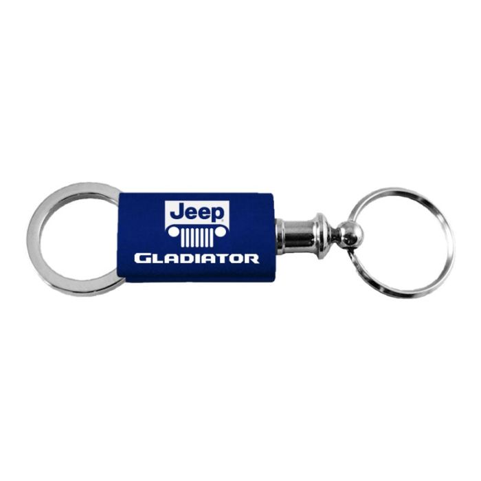 AUG GLADIATOR ALUM VALET KEY FOB  BLUE
