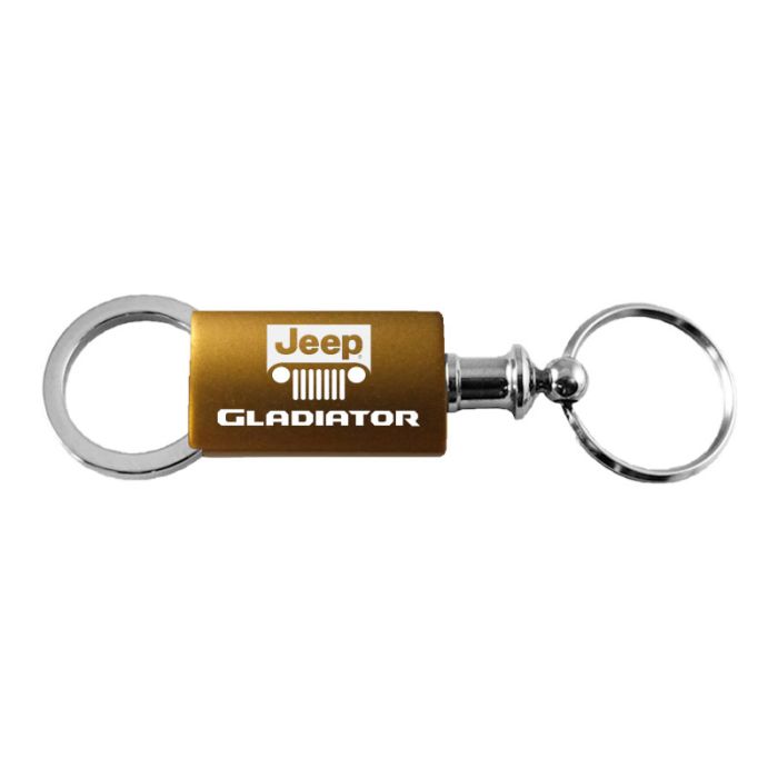 AUG GLADIATOR ALUM VALET KEY FOB  GOLD