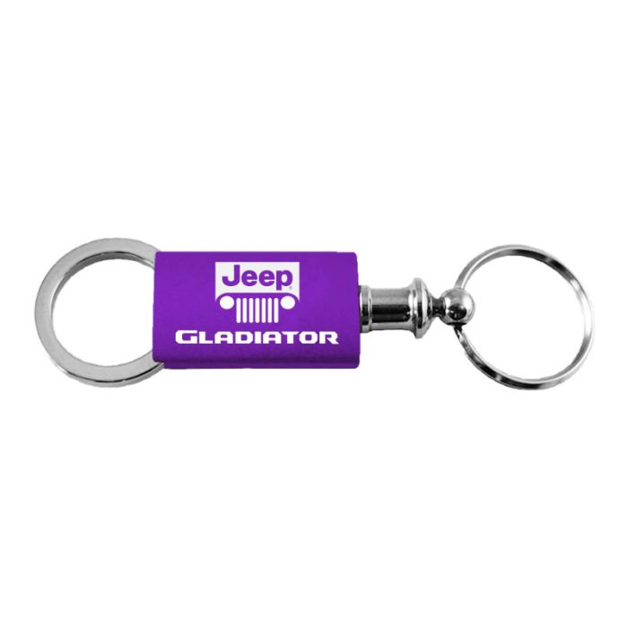 AUG GLADIATOR ALUM VALET KEY FOB  PURP