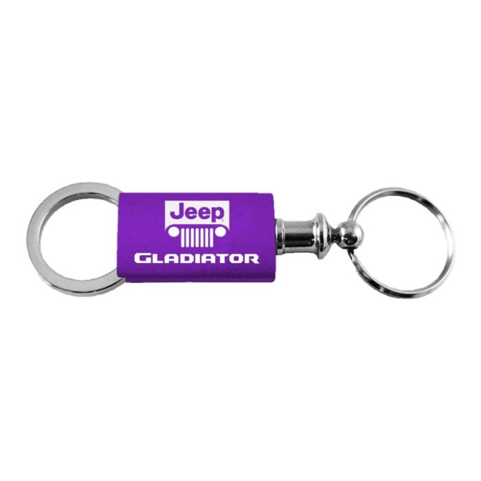 AUG GLADIATOR ALUM VALET KEY FOB  PURP