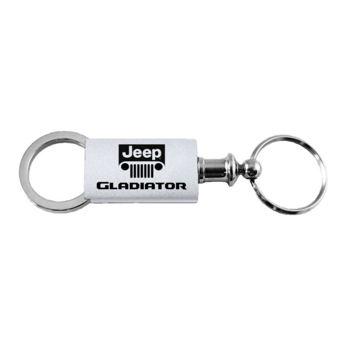 AUG GLADIATOR ALUM VALET KEY FOB  SILV