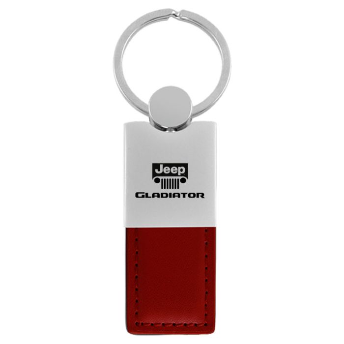 AUG GLADIATOR LEATH CHROME KEY FOB  BUR