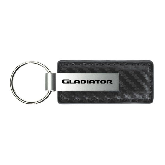 AUG GLADIATOR CRB FIB LTHR KEY FOB  GUN