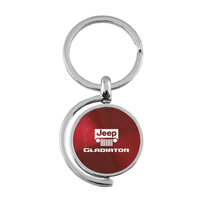 AUG GLADIATOR SPINNER KEY FOB BURGUNDY