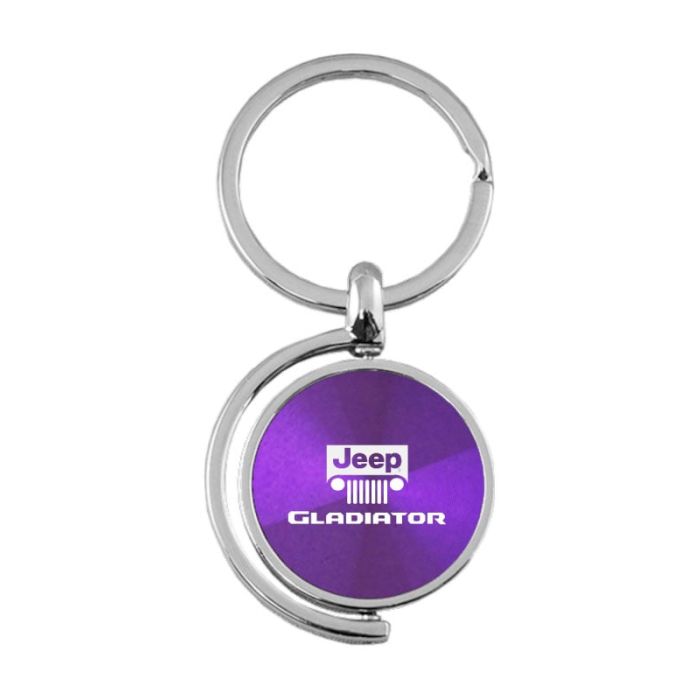 AUG GLADIATOR SPINNER KEY FOB PURPLE