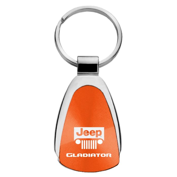 AUG GLADIATOR TEARDROP KEY FOB ORANGE