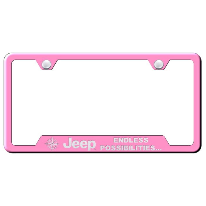 AUG JEEP ENDLESS CUTOUT FRAME PINK