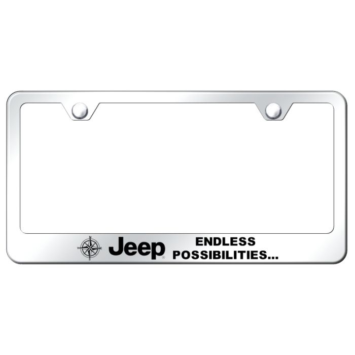 AUG JEEP ENDLESS STAINLESS FRAME MIRROR