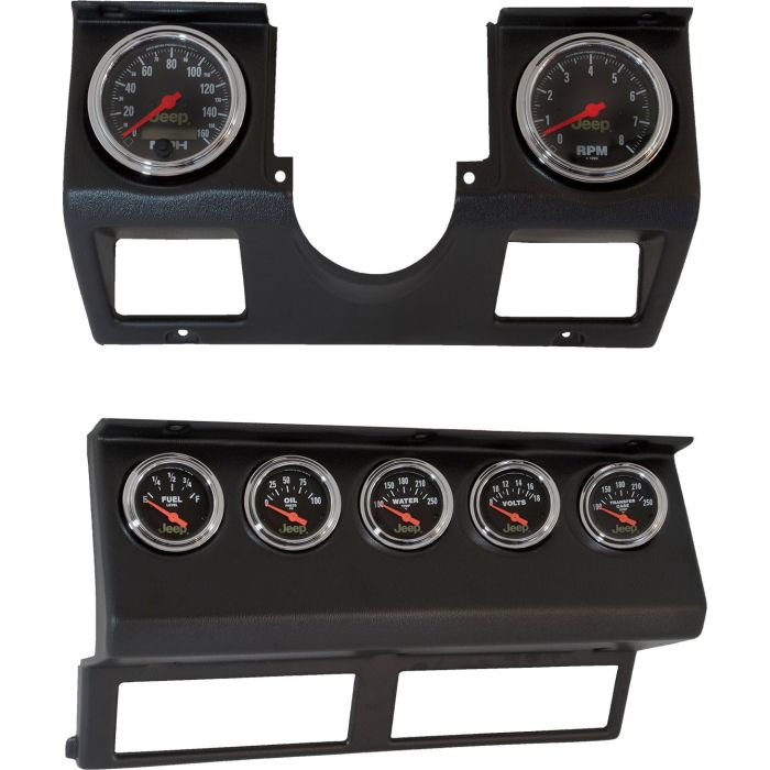 AUTOMETER DASH PANEL W/GAUGES 87-95 YJ
