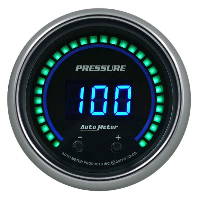 ELITE DIGITAL 2 1/16 PRESSURE COBALT