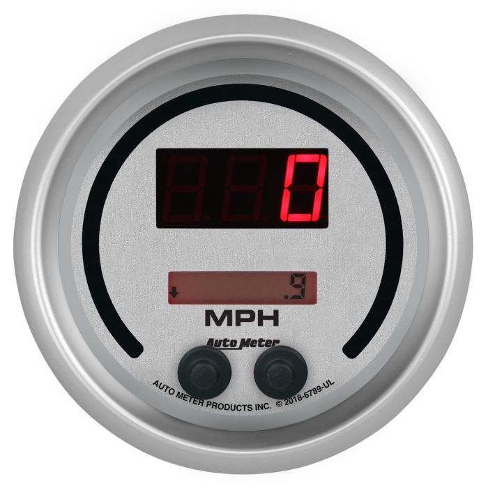 Auto Meter  Elite Digital 260 MPH Programmable Speedometer 