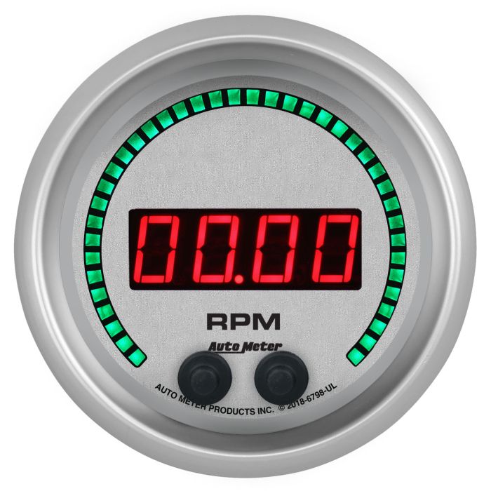 Auto Meter  Elite Digital Series  0-16K RPM Tachometer   