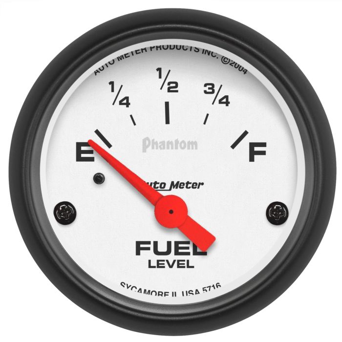 PHANTOM 2 1/16 GAS GAUGE 240-33 OHMS