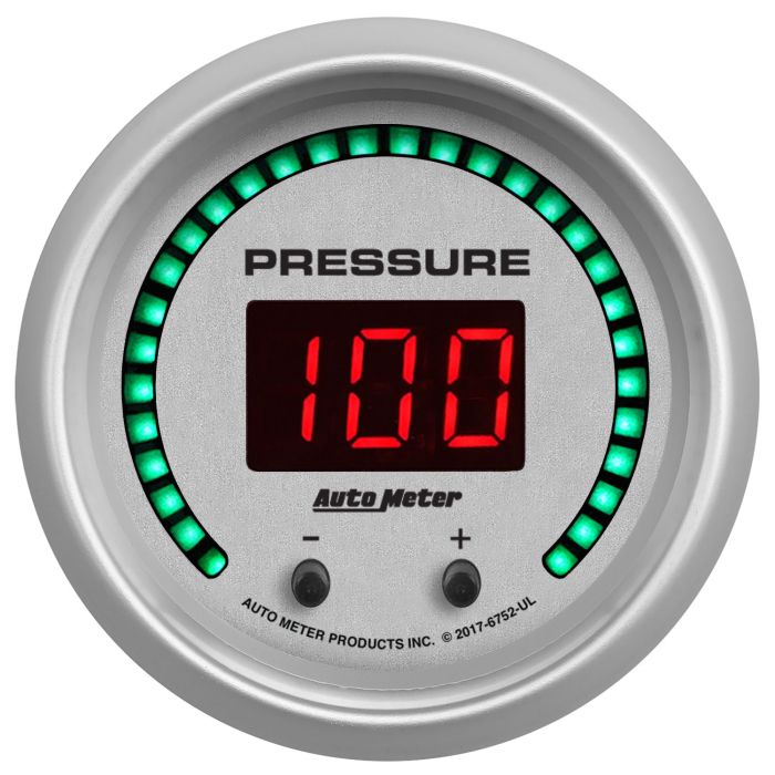 Auto Meter  Elite Digital Series Pressure Gauge 