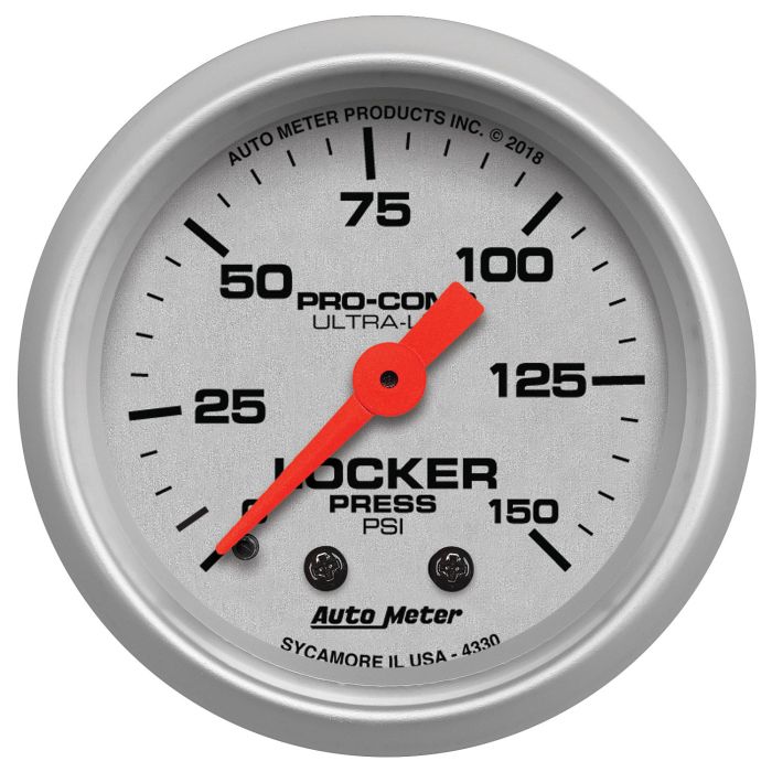 ULTRALITE 2 1/16 AIR LOCKER 0-150 PSI