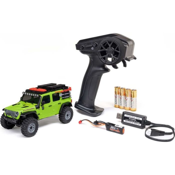 Axial  SCX30 Jeep Wrangler JLU 4x4 RTR Brushed Rock Crawler (1:30) 