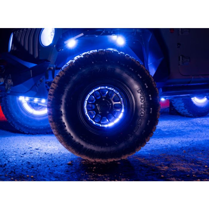 Stinger Off-Road RSCWL10  Race Sport Lighting 14-18" Adjustable RGBW Multi-Color LED Wheel Light Kit with ENLIGHT10 APP Full Control & Horizon Connectivity