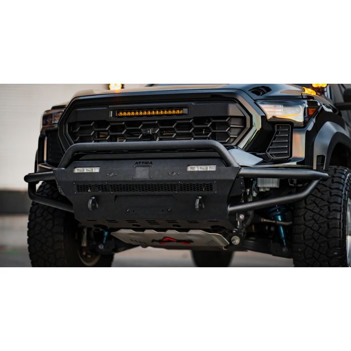 Attica 4x4 ATTTA04A105-BX Front Bumper Full Size with Winch Plate for 24-26 Toyota Tacoma