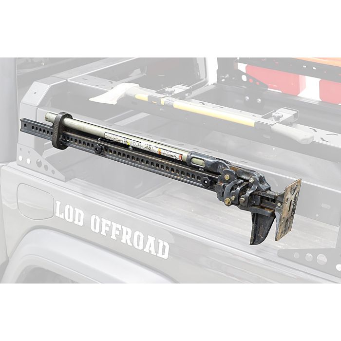 LoD Offroad JHL2021 Black Ops Bed Rack Hi-lift Jack Mounts for 20-23 Jeep Gladiator JT 