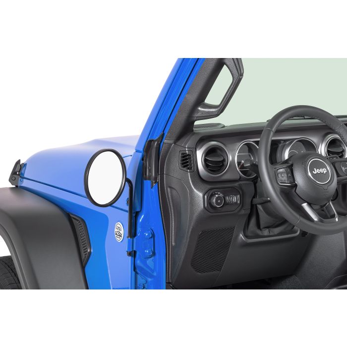 TACTIK  Adventure Side Mirrors for 76-24 Jeep Wrangler JL, JK, TJ, YJ, CJ & Gladiator JT