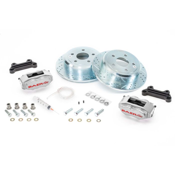 BAER SS4 REAR BRAKE KIT JL SILVER