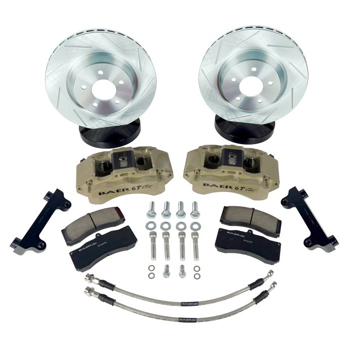 Baer Brakes 13.5" 6T Front Brake Kit, Desert Sand, SDZ 07-25 JK/JL/JT