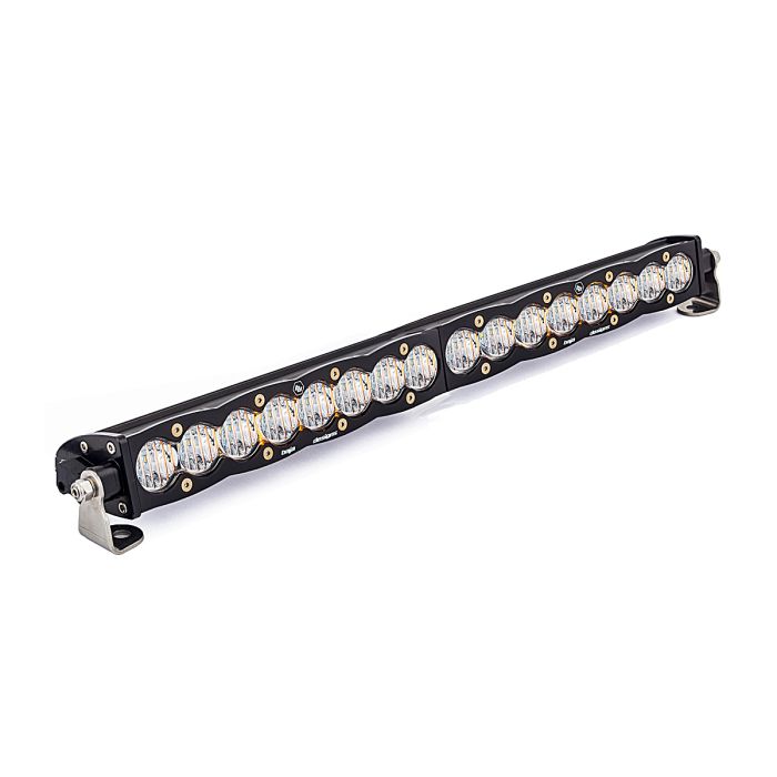 BAJ S8 LED LIGHT BAR DRV WIDE 20IN AMB