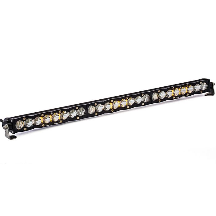 BAJ S8 LED LIGHT BAR DRIV COMBO 30IN WH