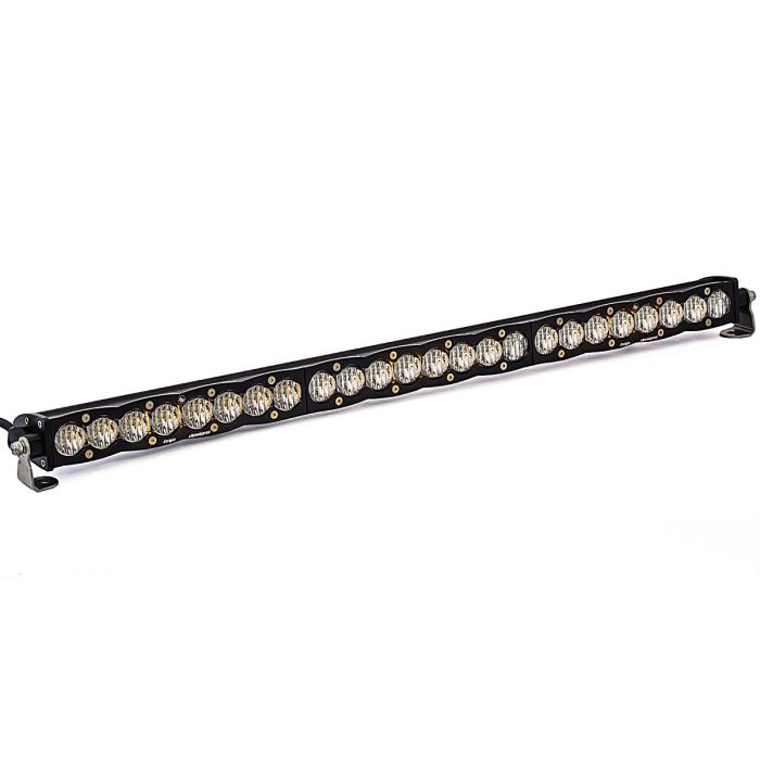 BAJ S8 LED LIGHT BAR WIDE DRVNG 30IN WH