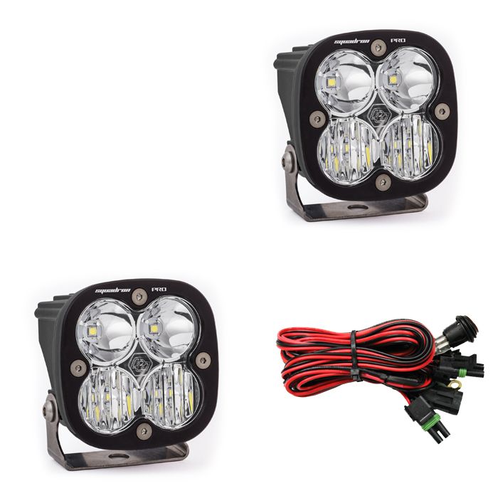 Baja Designs 497803 Squadron Pro Driving/Spot Combo LED Lights -Pair 