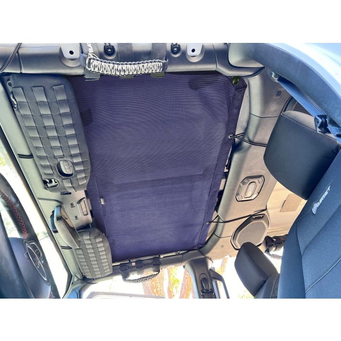 Front Sun Shade for Jeep Wrangler JL/JLU/JT Top 2018-25 | Bartact - NAVY