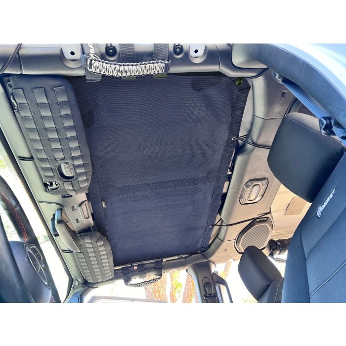Rear Sun Shade for Jeep Wrangler JLU Top 2018-25 | Bartact - NAVY
