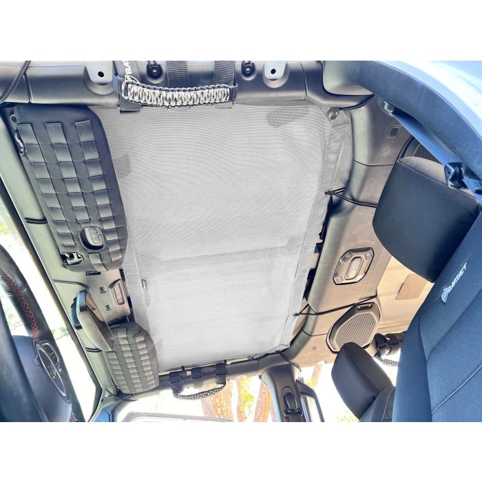 Rear Sun Shade for Jeep Wrangler JLU Top 2018-25 | Bartact - WHITE