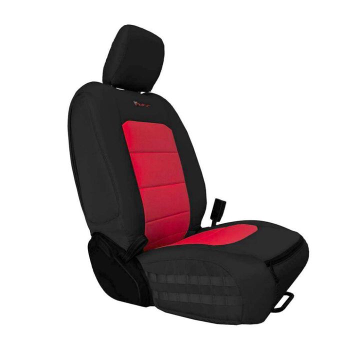 BARTACT 2018-22 JEEP JLU FRONT SEAT COVERS-RED