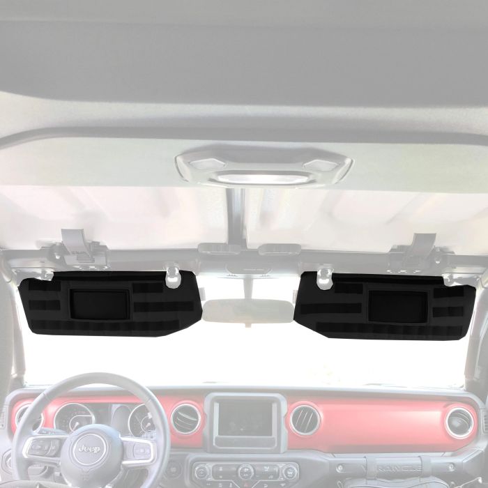Bartact  PALS MOLLE Sun Visor Covers for 20-22 Jeep Gladiator JT
