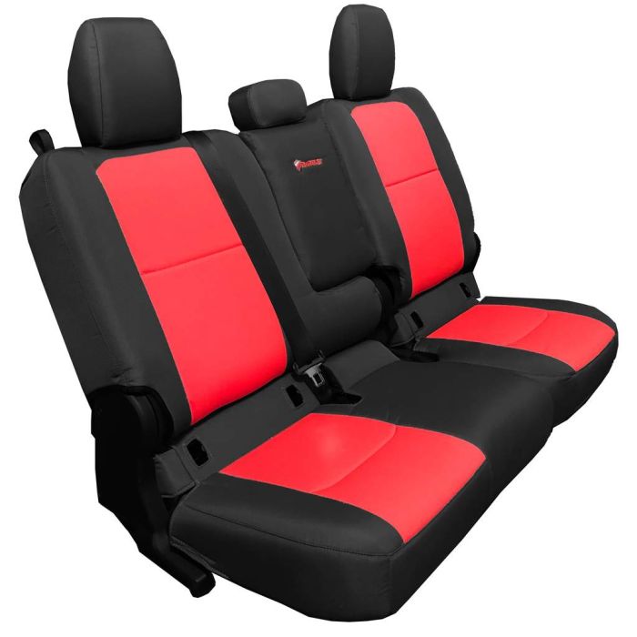 BARTACT2019-22 JEEP JT REAR 4 DOOR BENCH W/ ARM REST-RED