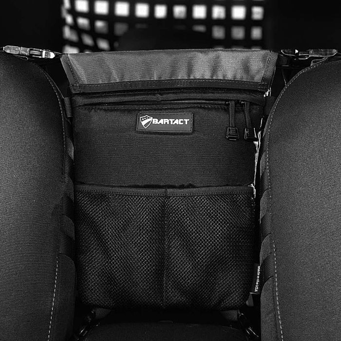 Bartact  Universal Fabric between the seat bag and pet divider ( GRAPHITE )
