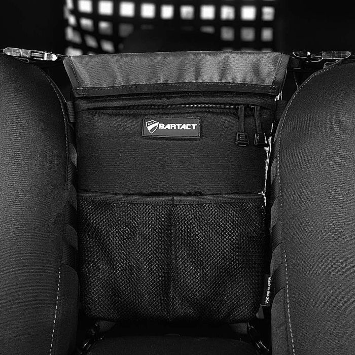 Bartact  Universal Fabric between the seat bag and pet divider ( GRAPHITE )