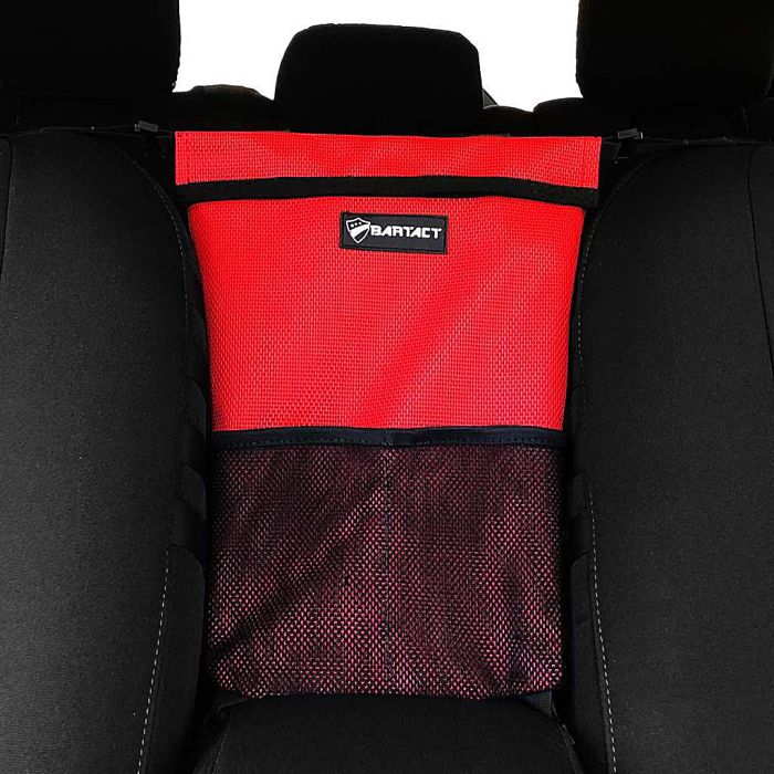 Bartact   Universal Shade Material  between the seat bag and pet divider ( RED )