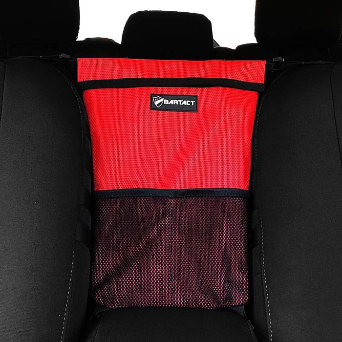 Bartact   Universal Shade Material  between the seat bag and pet divider ( RED )