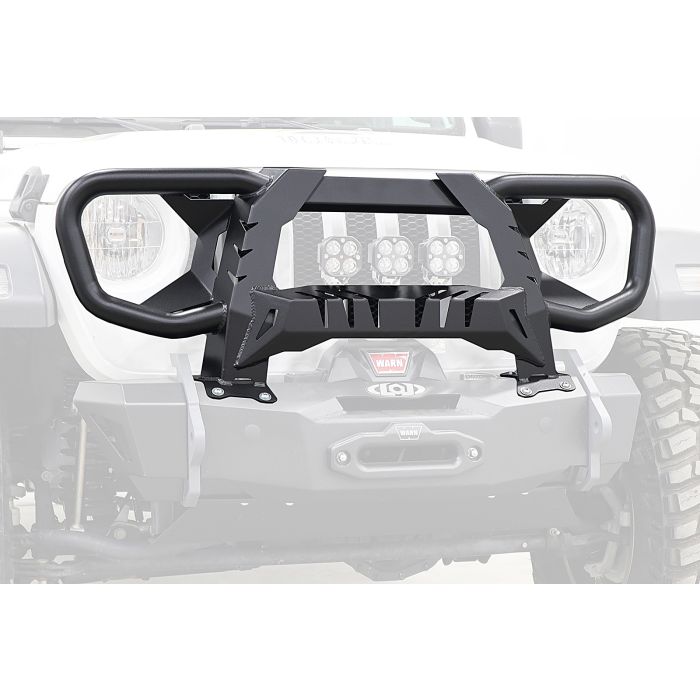LoD Offroad JFG1881 Black Ops Front Full Guard for 07-23 Jeep Wrangler JK, JL & Gladiator JT with a Black Ops Front Bumper