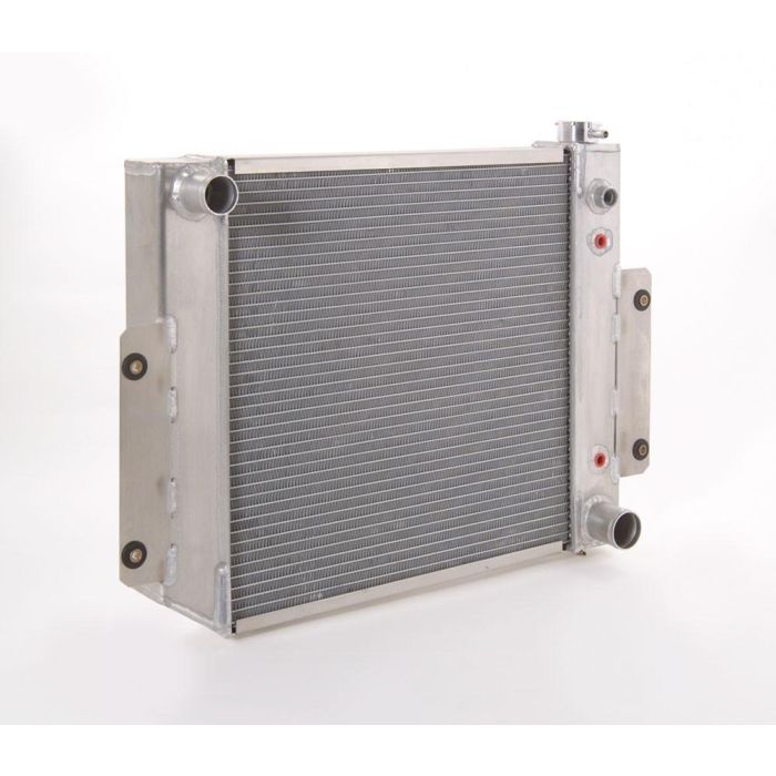 Be Cool 62030 Direct Fit Aluminum Radiator in Natural Finish for 72-86 Jeep CJ-5, CJ-6, CJ-7 & CJ-8 with Non-LT1 Engine & Automatic Trans.